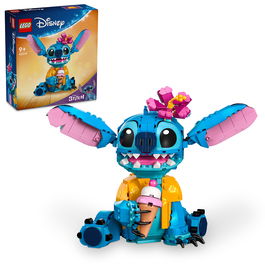 LEGO Disney Stitch 43249 Lilo & Stitch Set de Construcción con Figura y Accesorios