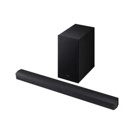 Samsung HW-B66CF/XE Barra de Sonido de 3.1 Canales con Subwoofer Inalámbrico de 6.5'' - HP Central, Adaptive Sound Lite