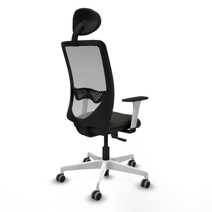 PIQUERAS Y CRESPO Silla de oficina Zulema con mecanismo Sincro, Negro y Gris PIQUERAS Y CRESPO Silla de oficina Zulema con mecanismo Sincro, Negro y Gris