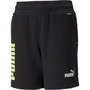 Pantalón Corto Deportivo Puma Power Shorts Kids Negro