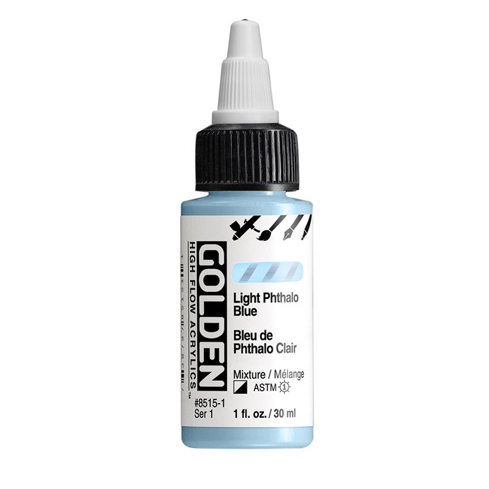 Golden High Flow Colores Acrílicos Claro Thaloazul 30 ml Golden High Flow Colores Acrílicos Claro Thaloazul 30 ml