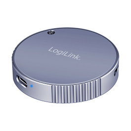 LogiLink Carcasa para SSD USB 3.2 Gen2x1 USB-C a PCIe NVMe con 100W PD y magnética