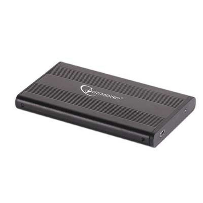 GEMBIRD Carcasa de disco 2,5 pulgadas USB 2.0 Aluminio Negro