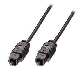Lindy 35212 Cable de Audio Toslink 2 m Negro Macho a Macho