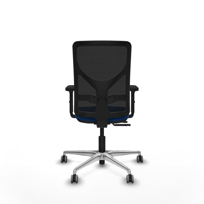 PIQUERAS Y CRESPO Silla de oficina Motilla Azul y Negro con mecanismo Sincro/Traslack PIQUERAS Y CRESPO Silla de oficina Motilla Azul y Negro con mecanismo Sincro/Traslack