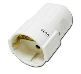 ELECTRICIDAD BASE AEREA BIPOLAR CON TT BLANCA BLISTE 50420-44520