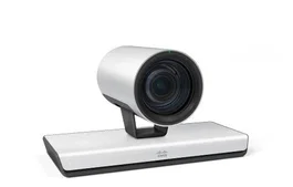 Cisco Precision 60 - Cámara Web Full HD 1080p 60fps con Zoom Óptico 10x, Interfaz RJ-45, Color Negro/Plata