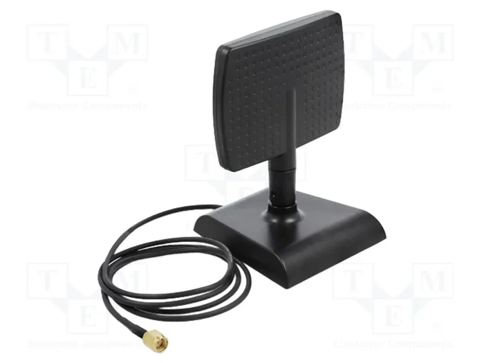 DeLOCK Antena WLAN WiFi 6 RP-SMA 4-6 dBi con Base Magnética DeLOCK Antena WLAN WiFi 6 RP-SMA 4-6 dBi con Base Magnética