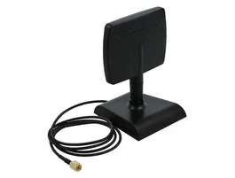 DeLOCK Antena WLAN WiFi 6 RP-SMA 4 - 6 dBi con base magnética