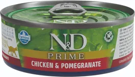 Farmina N&D Cat Prime Pollo Caja 6x70 gr Alimento Húmedo para Gatos