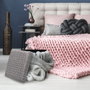 Home Deco Factory Caja-Puf Plegable Gris