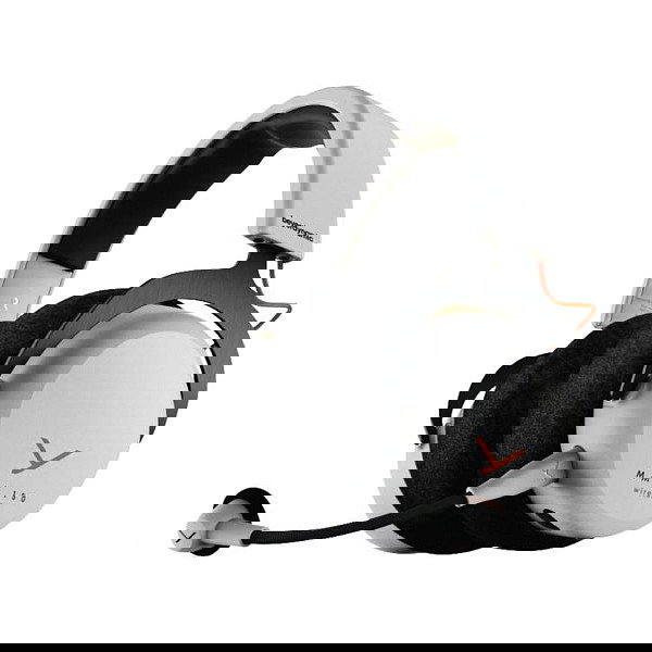 Beyerdynamic MMX 150 Gaming Headset Inalámbrico y Alámbrico, Bluetooth 5.3, Auriculares Supraaurales con Micrófono Boom, Color Blanco