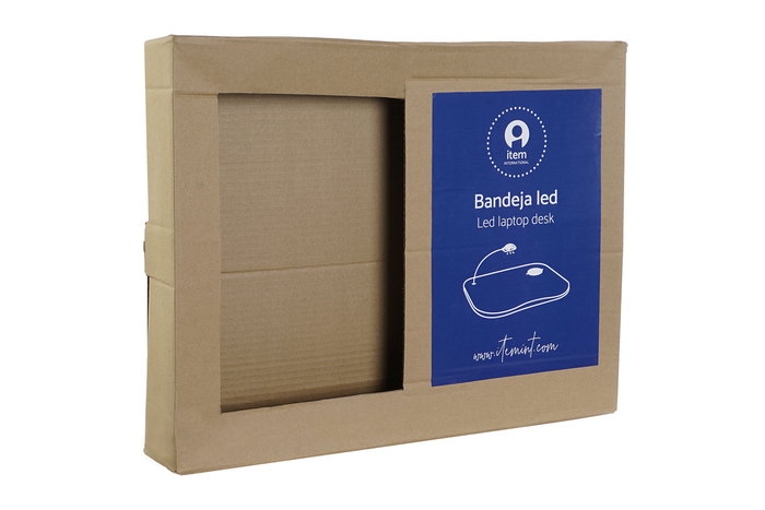 DKD Home Decor Bandeja Blanco Gris 47 x 38.5 x 6 cm