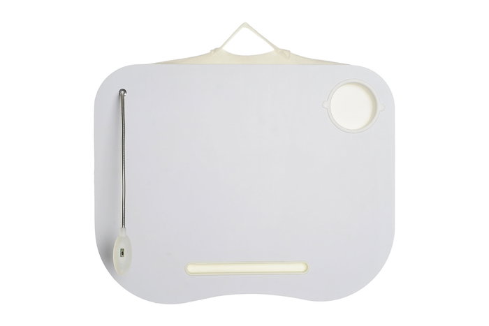 DKD Home Decor Bandeja Blanco Gris 47 x 38.5 x 6 cm