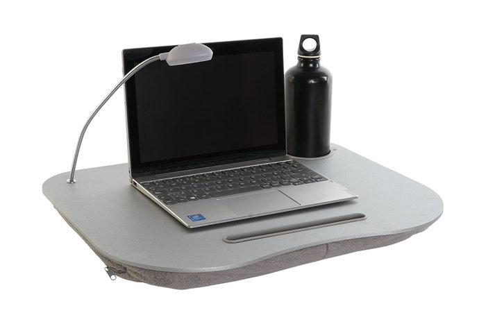 DKD Home Decor Bandeja Blanco Gris 47 x 38.5 x 6 cm