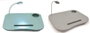 DKD Home Decor Bandeja LED PP Ordenador Surtido de 2 unidades (Blanco y Gris) inevitablemente