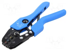 BM GROUP Crimpadora para terminales de cable y aislados 0,25÷6mm²