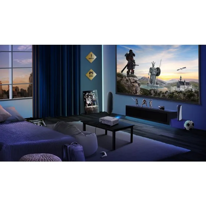 BenQ Proyector Gaming X500i 4K UHD con 2 Puertos HDMI y Tecnología LED