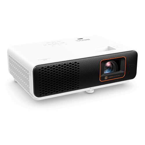 BenQ 9H.JSC77.17E Videoproyector de Corto Alcance 2160p 4K, 2200 Lúmenes ANSI, DLP, Proyector para Cine en Casa, Negro/Blanco