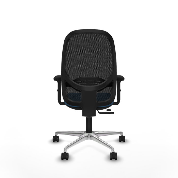 PIQUERAS Y CRESPO Silla de oficina Cilanco Azul claro con malla negra PIQUERAS Y CRESPO Silla de oficina Cilanco Azul claro con malla negra