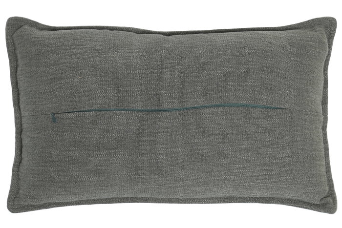 DKD Home Decor Set de 2 Cojines de Poliéster 50x30x30 cm, Surtido Gris Oscuro y Verde