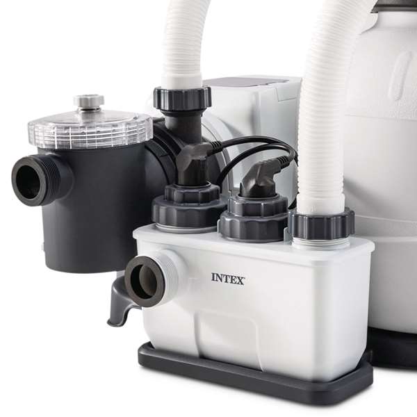 Intex Cg-2 Bomba Filtro de Arena Clear Sand & Sistema de Agua Salada