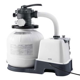 Intex Combo 26676 Filtro de Arena 6m3/h + Esterilizador de Sal 350W 25kg