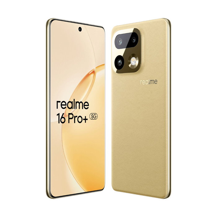 Smartphone Realme 16 PRO PLUS 12 GB RAM 512 GB Oro Smartphone Realme 16 PRO PLUS 12 GB RAM 512 GB Oro