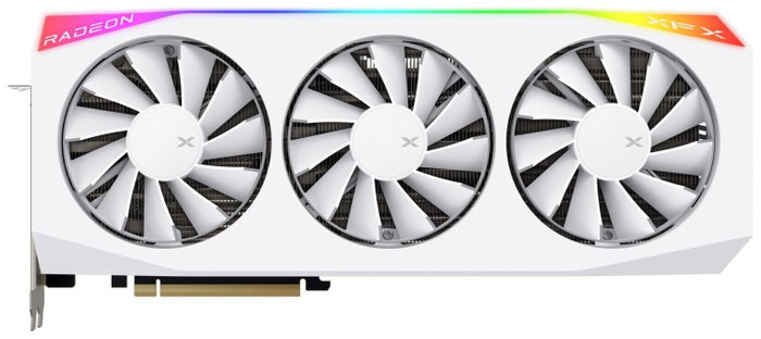 XFX Mercury Radeon RX 9070 XT OC Magnetic Air Edition 16GB Blanco