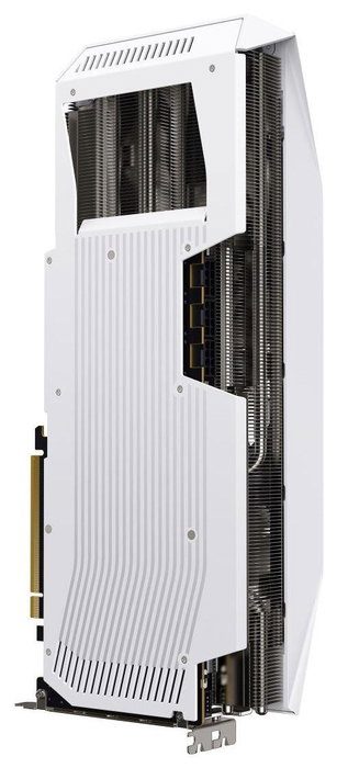XFX Mercury Radeon RX 9070 XT OC Magnetic Air Edition 16GB Blanco