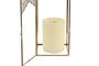 DKD Home Decor Farola Metal y Cristal Dorado 11 x 11 x 23 cm (2 Unidades)