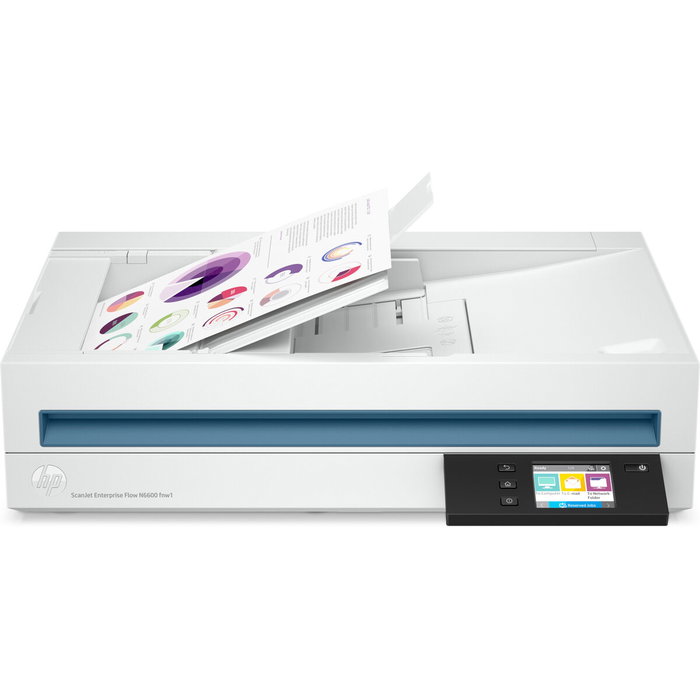 HP ScanJet Enterprise Flow N6600 fnw1 Escáner Documental Blanco