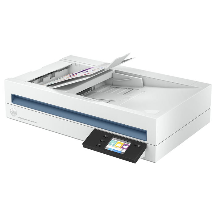 HP ScanJet Ent Flow N6600fnw1 Escáner de Documentos ADF Dúplex Wi-Fi 50 ppm 1200x1200 DPI Blanco