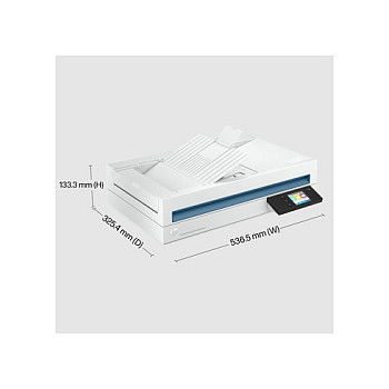HP ScanJet Ent Flow N6600fnw1 Escáner de Documentos ADF Dúplex Wi-Fi 50 ppm 1200x1200 DPI Blanco
