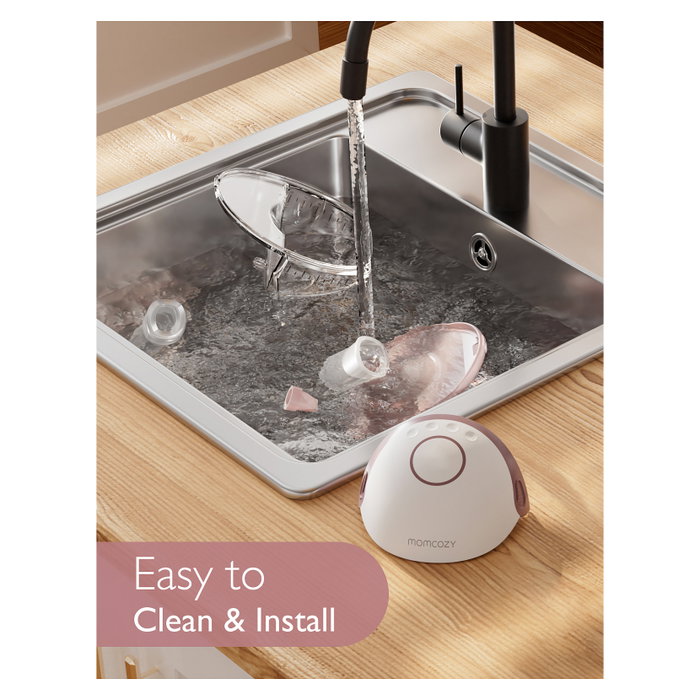 Momcozy M6 Extractor de leche doble con batería y caja de almacenamiento
