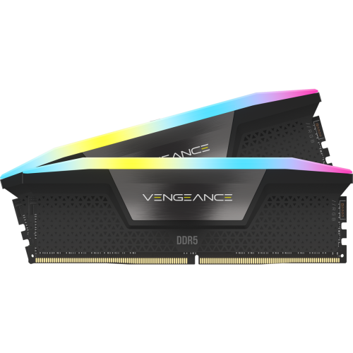 Corsair Vengeance RGB CMH96GX5M2B5200C38 96 GB (2 x 48 GB) DDR5 5200 MHz Corsair Vengeance RGB CMH96GX5M2B5200C38 96 GB (2 x 48 GB) DDR5 5200 MHz