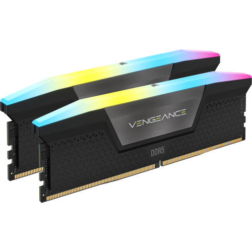 Corsair Vengeance RGB CMH96GX5M2B5200C38 96 GB (2 x 48 GB) DDR5 5200 MHz Corsair Vengeance RGB CMH96GX5M2B5200C38 96 GB (2 x 48 GB) DDR5 5200 MHz