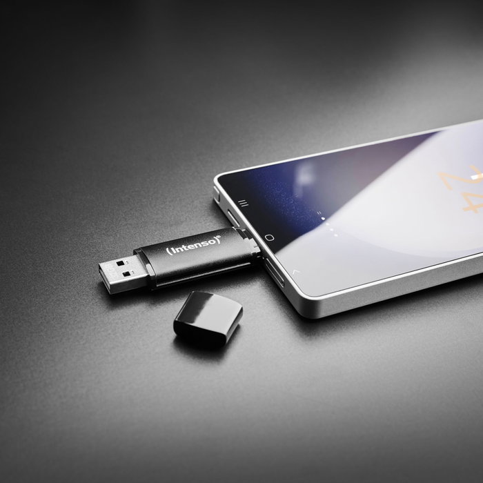 Intenso Flex Line 256 GB USB-C y USB-A Negro Intenso Flex Line 256 GB USB-C y USB-A Negro
