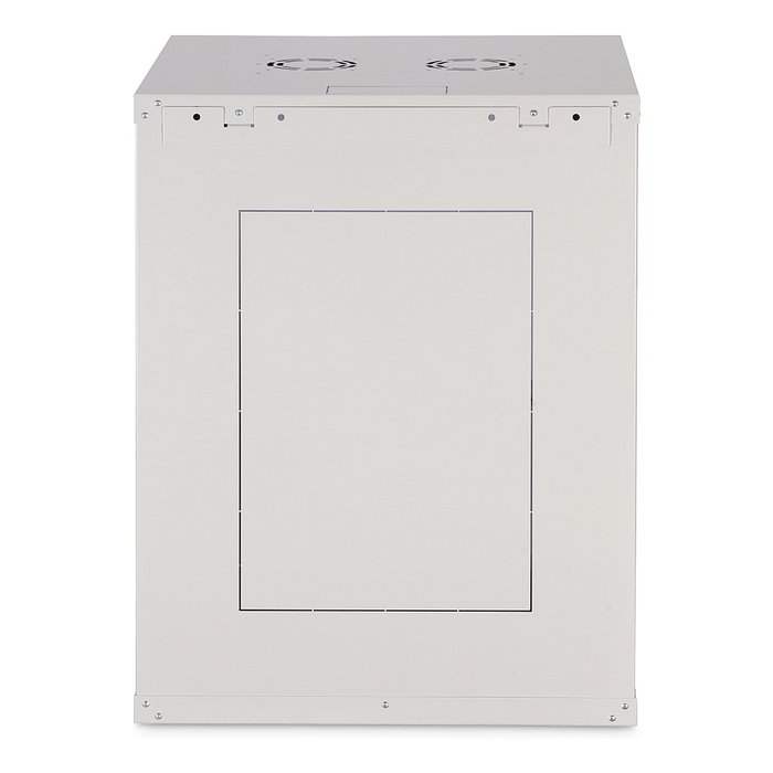 Digitus Bastidor de Pared 19" Dynamic-N Series, Armario Rack 600x600x785 mm (AnxPrxAl), 16U, 60 kg, Cristal/Acero, Rieles, Gestion de Cables