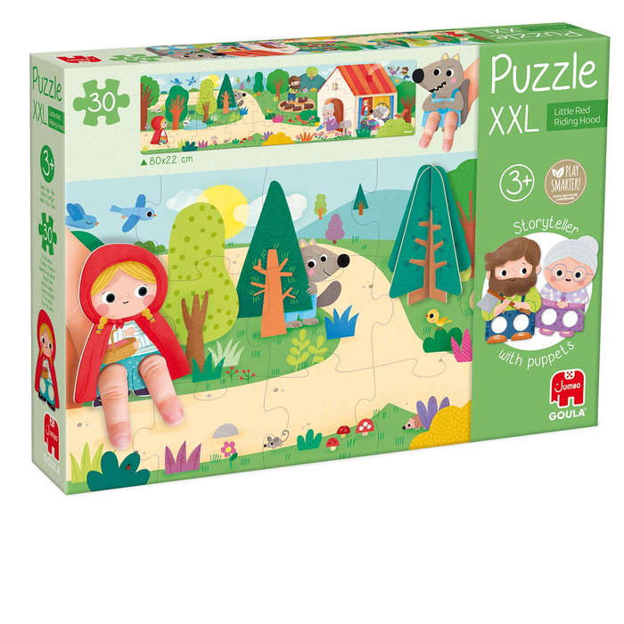 Goula Puzzle XXL Caperucita Roja de 30 piezas Goula Puzzle XXL Caperucita Roja de 30 piezas