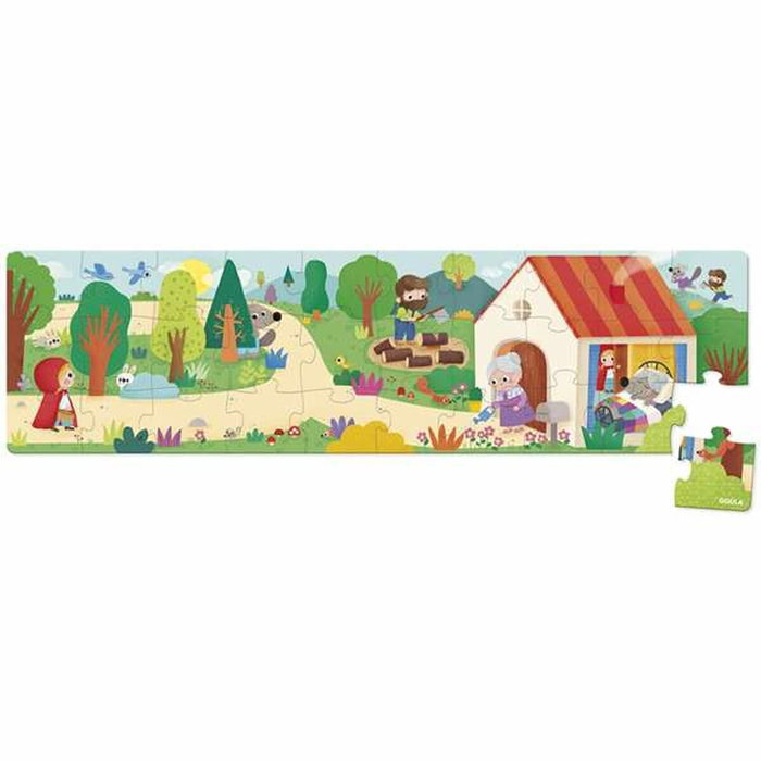 Goula Puzzle XXL Caperucita Roja de 30 piezas Goula Puzzle XXL Caperucita Roja de 30 piezas