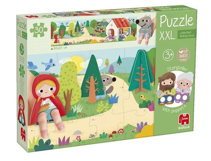 Goula Puzzle XXL Caperucita Roja de 30 piezas Goula Puzzle XXL Caperucita Roja de 30 piezas