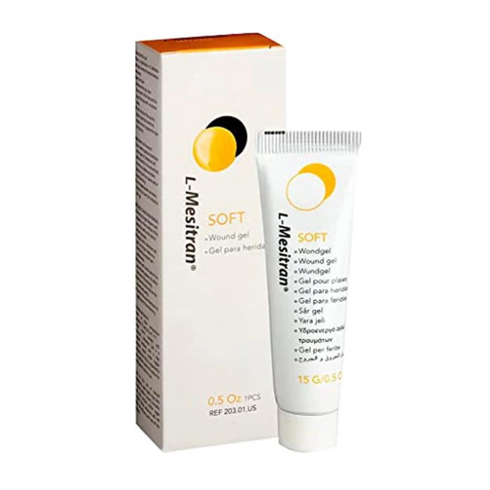 MESITRAN Soft Gel para Heridas, Alivia y Protege, 15 gr