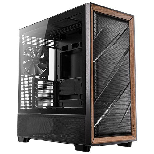 Antec Antec Flux Midi Tower Negro y Madera