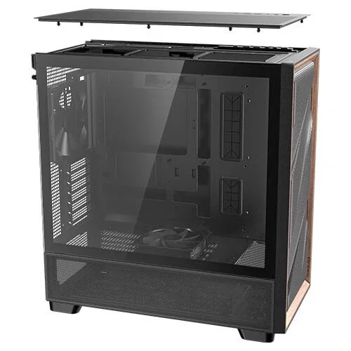 Antec Antec Flux Midi Tower Negro y Madera