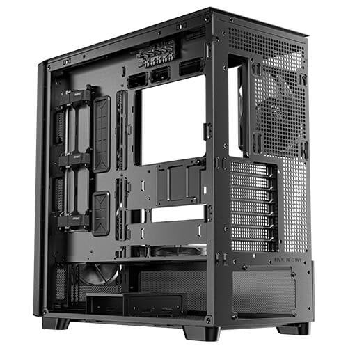 Antec Antec Flux Midi Tower Negro y Madera
