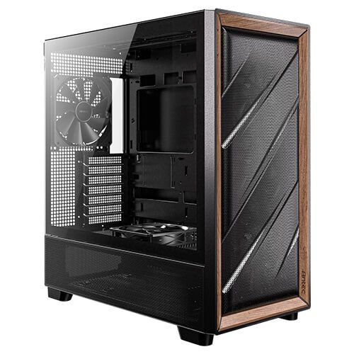 Antec Antec Flux Midi Tower Negro y Madera