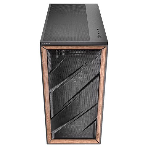 Antec Antec Flux Midi Tower Negro y Madera