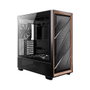 Antec Flux Midi Tower Gaming ATX, Negro y Madera