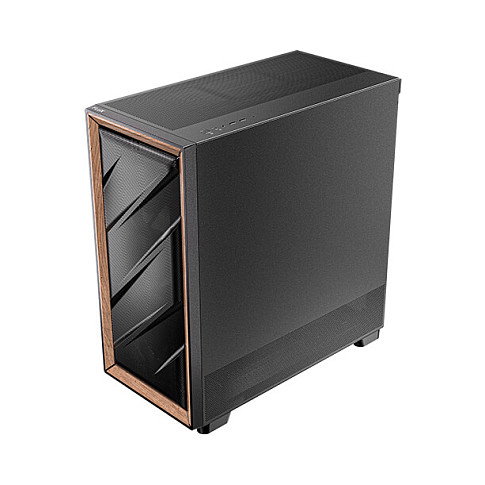 Antec Flux Midi Tower Gaming ATX, Negro y Madera Antec Flux Midi Tower Gaming ATX, Negro y Madera